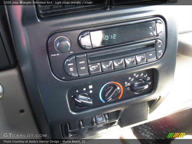 Light Khaki Metallic / Khaki 2006 Jeep Wrangler Unlimited 4x4