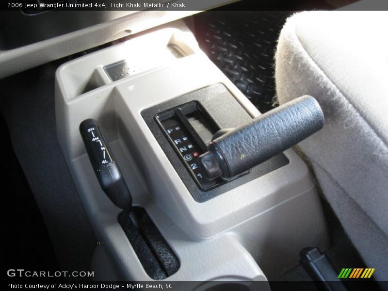 Light Khaki Metallic / Khaki 2006 Jeep Wrangler Unlimited 4x4