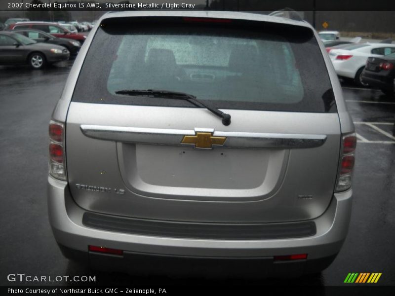 Silverstone Metallic / Light Gray 2007 Chevrolet Equinox LS AWD