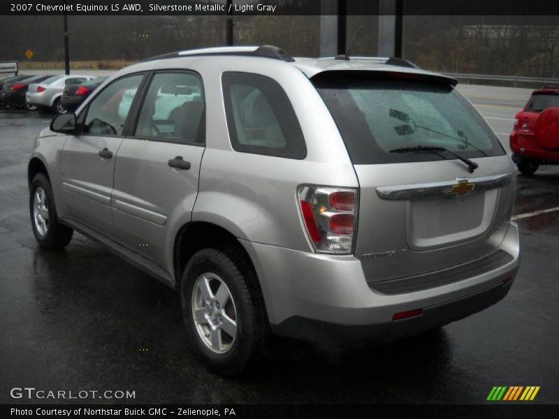 Silverstone Metallic / Light Gray 2007 Chevrolet Equinox LS AWD