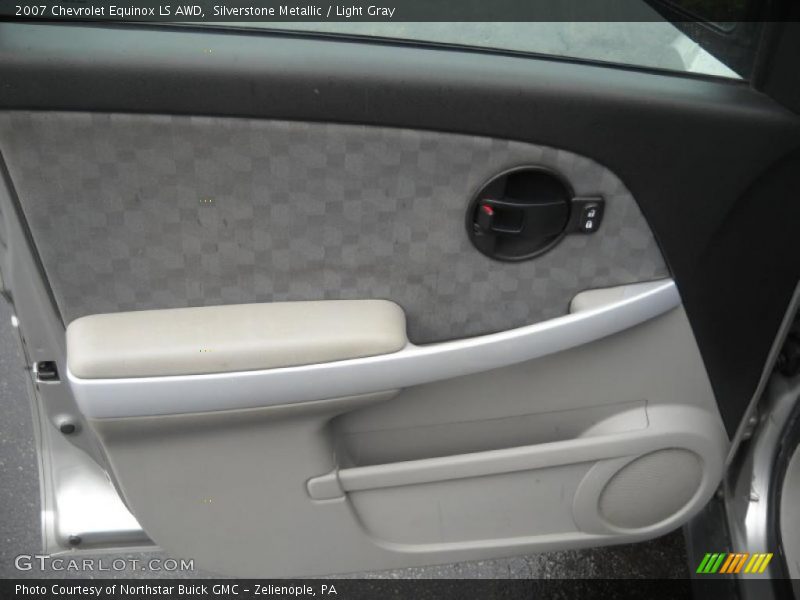 Silverstone Metallic / Light Gray 2007 Chevrolet Equinox LS AWD