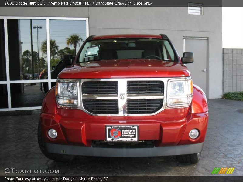 Inferno Red Crystal Pearl / Dark Slate Gray/Light Slate Gray 2008 Dodge Nitro SLT