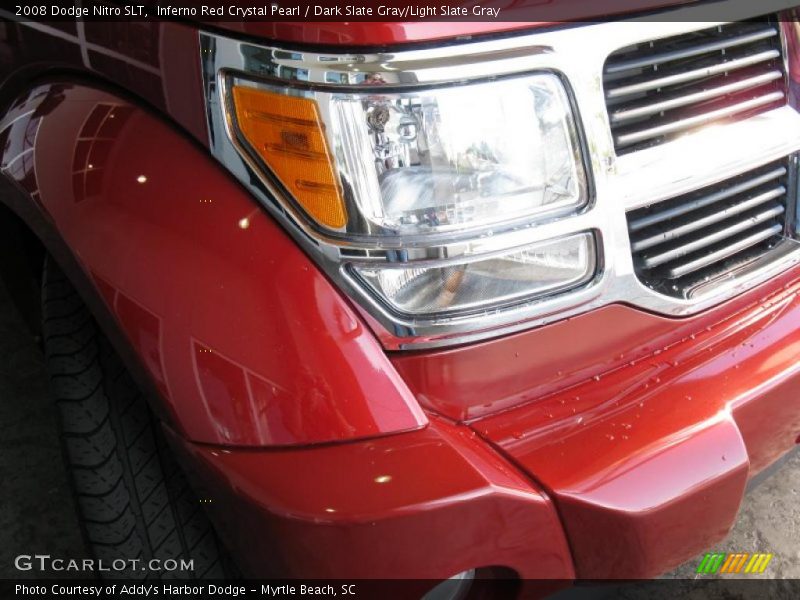 Inferno Red Crystal Pearl / Dark Slate Gray/Light Slate Gray 2008 Dodge Nitro SLT