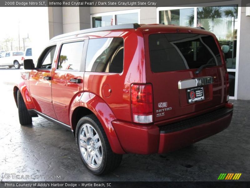 Inferno Red Crystal Pearl / Dark Slate Gray/Light Slate Gray 2008 Dodge Nitro SLT