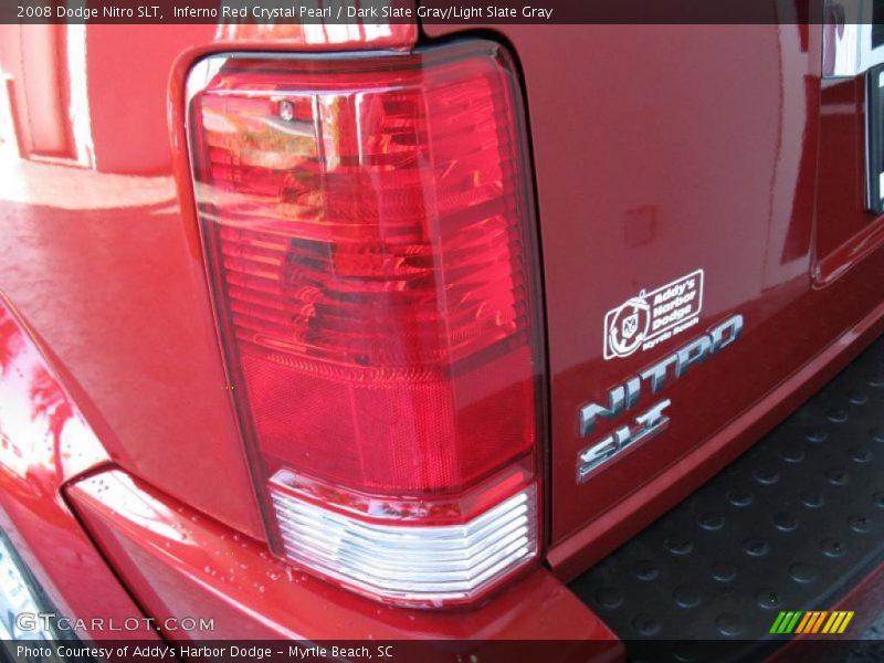 Inferno Red Crystal Pearl / Dark Slate Gray/Light Slate Gray 2008 Dodge Nitro SLT