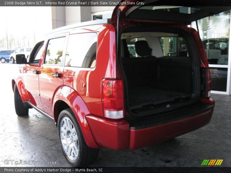 Inferno Red Crystal Pearl / Dark Slate Gray/Light Slate Gray 2008 Dodge Nitro SLT