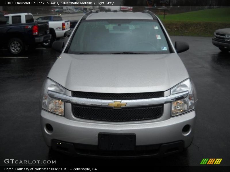 Silverstone Metallic / Light Gray 2007 Chevrolet Equinox LS AWD
