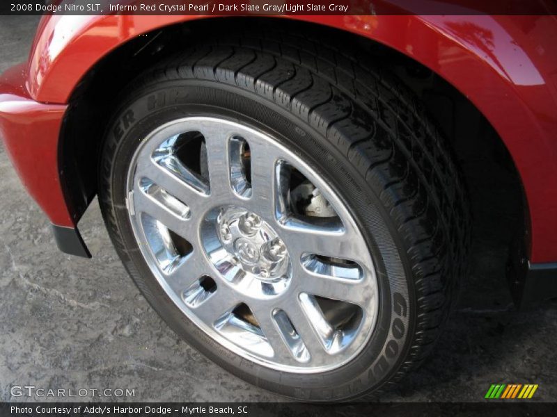 Inferno Red Crystal Pearl / Dark Slate Gray/Light Slate Gray 2008 Dodge Nitro SLT