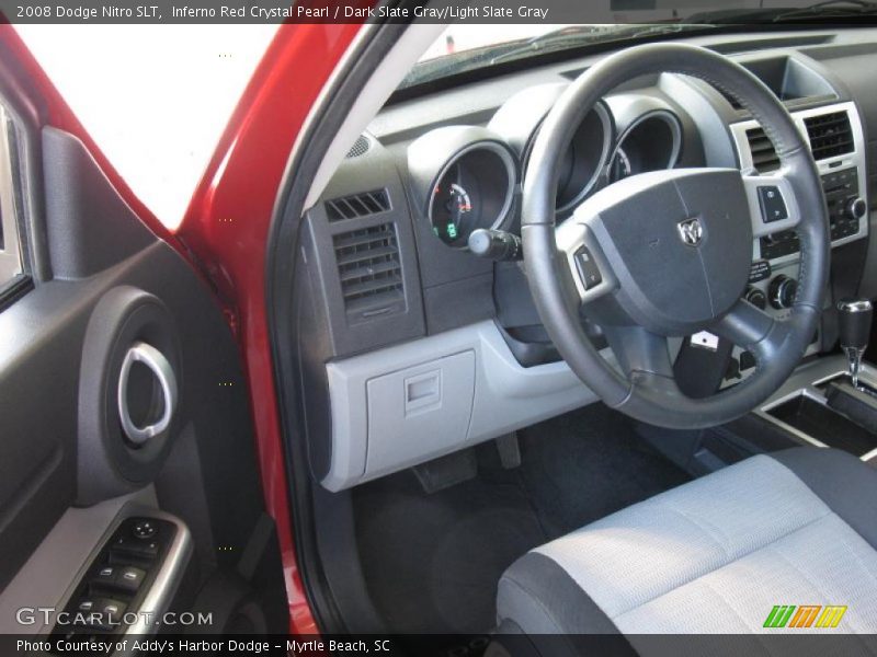 Inferno Red Crystal Pearl / Dark Slate Gray/Light Slate Gray 2008 Dodge Nitro SLT