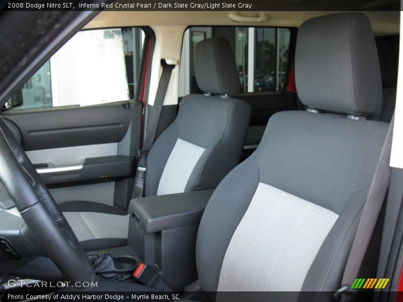 Inferno Red Crystal Pearl / Dark Slate Gray/Light Slate Gray 2008 Dodge Nitro SLT