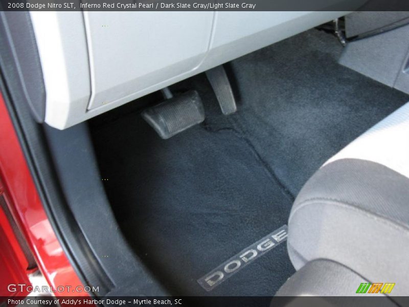 Inferno Red Crystal Pearl / Dark Slate Gray/Light Slate Gray 2008 Dodge Nitro SLT