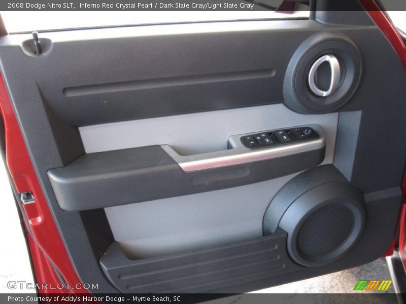Inferno Red Crystal Pearl / Dark Slate Gray/Light Slate Gray 2008 Dodge Nitro SLT