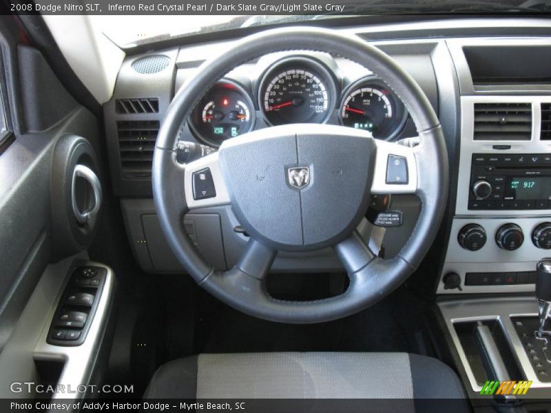 Inferno Red Crystal Pearl / Dark Slate Gray/Light Slate Gray 2008 Dodge Nitro SLT