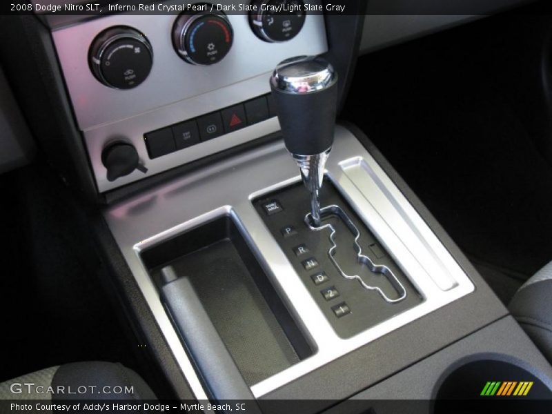 Inferno Red Crystal Pearl / Dark Slate Gray/Light Slate Gray 2008 Dodge Nitro SLT