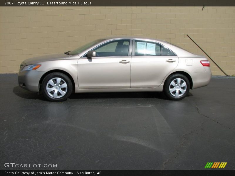 Desert Sand Mica / Bisque 2007 Toyota Camry LE