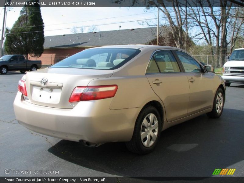 Desert Sand Mica / Bisque 2007 Toyota Camry LE