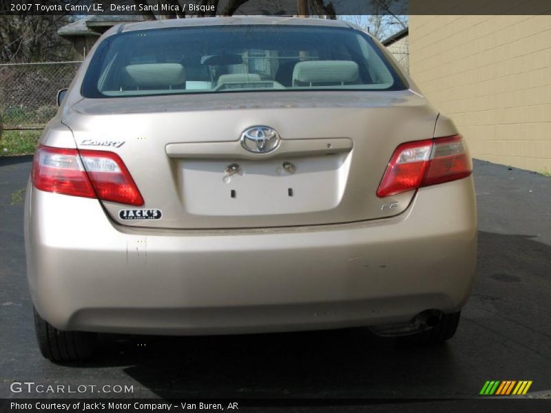 Desert Sand Mica / Bisque 2007 Toyota Camry LE