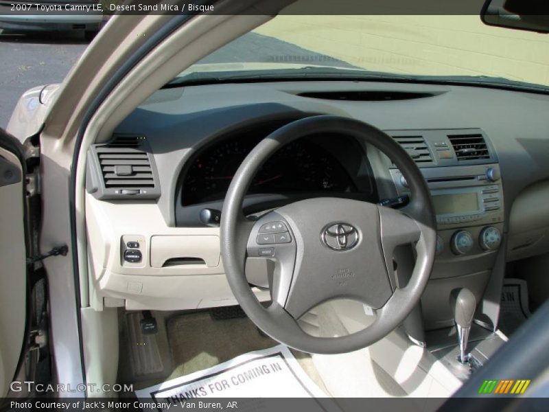 Desert Sand Mica / Bisque 2007 Toyota Camry LE