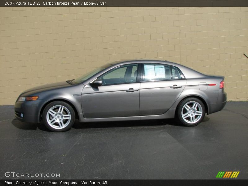 Carbon Bronze Pearl / Ebony/Silver 2007 Acura TL 3.2