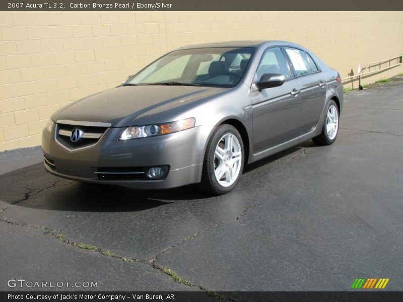 Carbon Bronze Pearl / Ebony/Silver 2007 Acura TL 3.2
