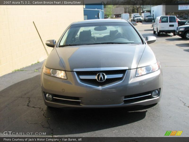 Carbon Bronze Pearl / Ebony/Silver 2007 Acura TL 3.2