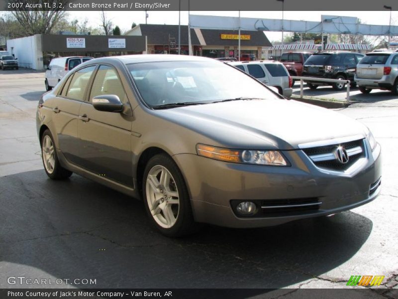 Carbon Bronze Pearl / Ebony/Silver 2007 Acura TL 3.2