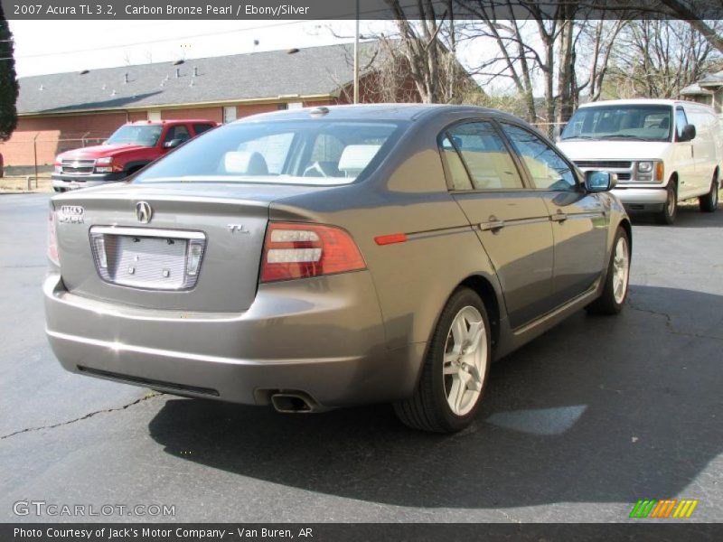 Carbon Bronze Pearl / Ebony/Silver 2007 Acura TL 3.2