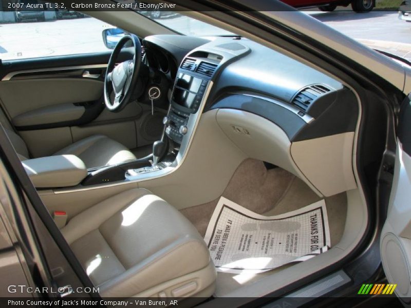 Carbon Bronze Pearl / Ebony/Silver 2007 Acura TL 3.2