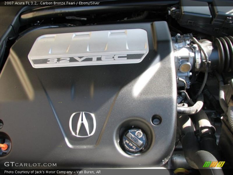 Carbon Bronze Pearl / Ebony/Silver 2007 Acura TL 3.2