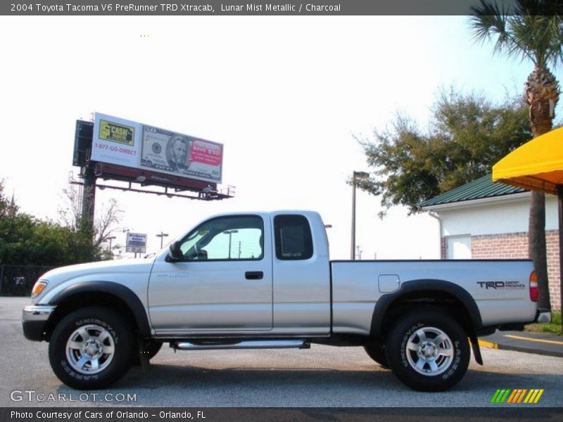 Lunar Mist Metallic / Charcoal 2004 Toyota Tacoma V6 PreRunner TRD Xtracab