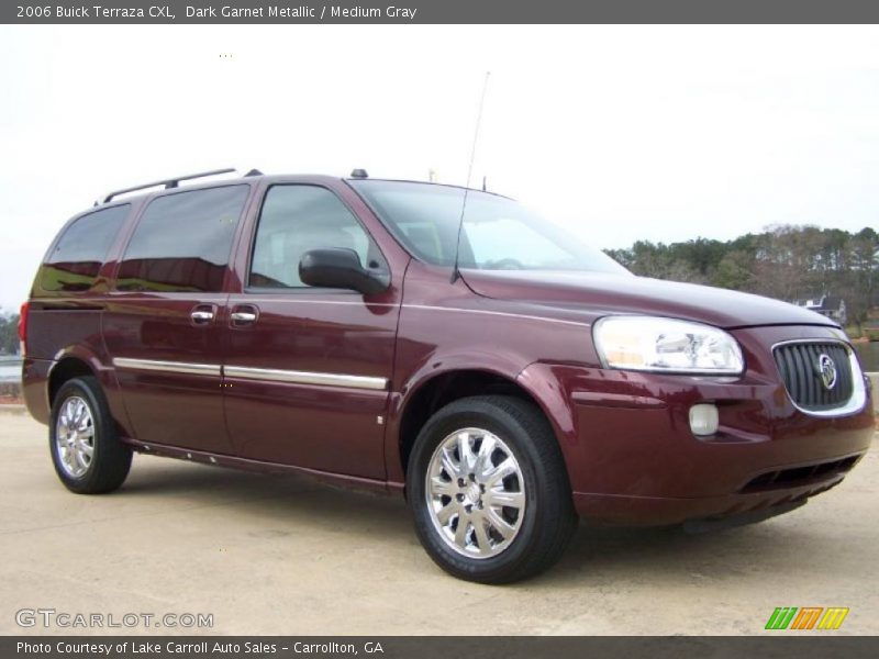 Dark Garnet Metallic / Medium Gray 2006 Buick Terraza CXL