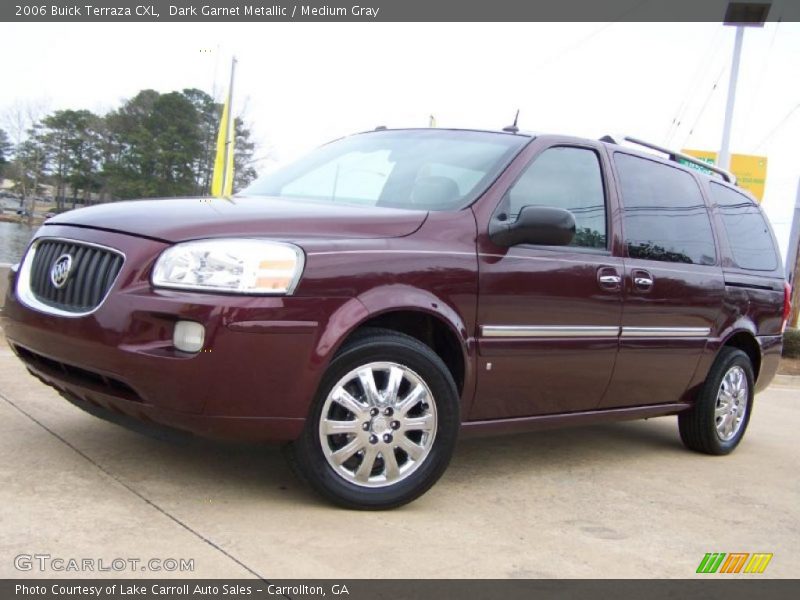 Dark Garnet Metallic / Medium Gray 2006 Buick Terraza CXL