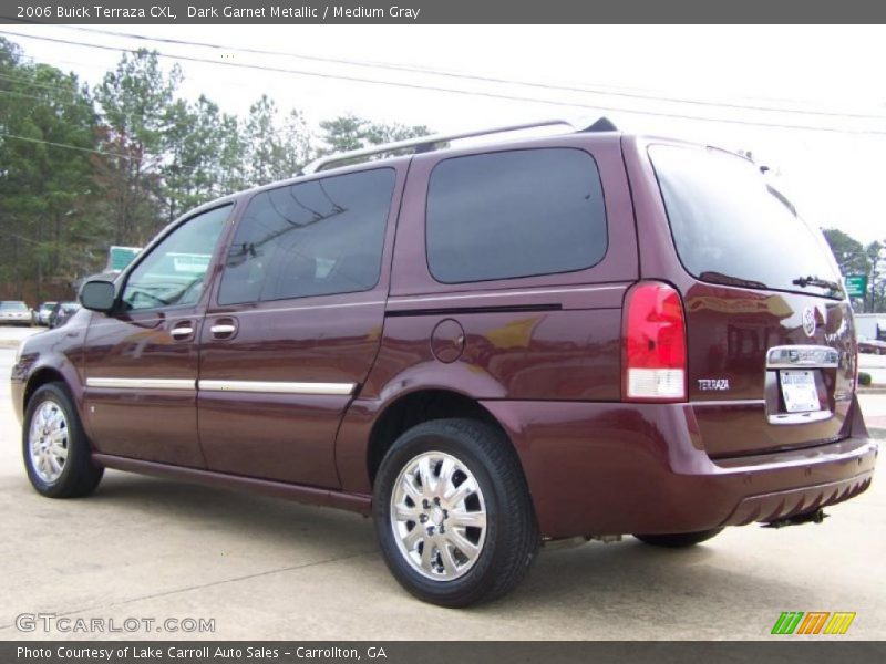 Dark Garnet Metallic / Medium Gray 2006 Buick Terraza CXL