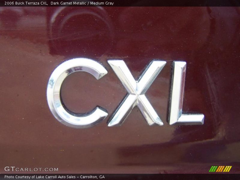 Dark Garnet Metallic / Medium Gray 2006 Buick Terraza CXL