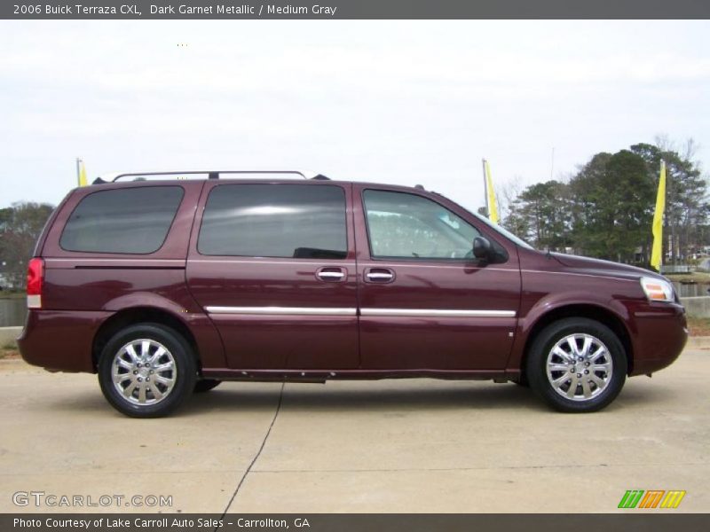 Dark Garnet Metallic / Medium Gray 2006 Buick Terraza CXL