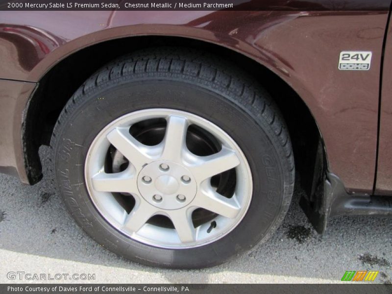 Chestnut Metallic / Medium Parchment 2000 Mercury Sable LS Premium Sedan