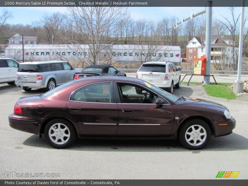 Chestnut Metallic / Medium Parchment 2000 Mercury Sable LS Premium Sedan