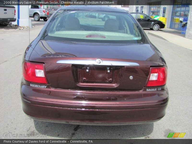 Chestnut Metallic / Medium Parchment 2000 Mercury Sable LS Premium Sedan