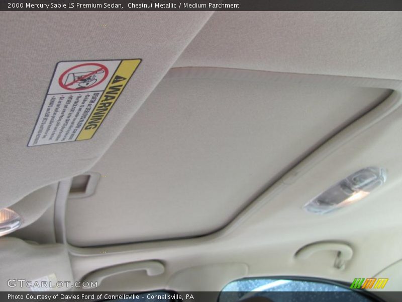 Chestnut Metallic / Medium Parchment 2000 Mercury Sable LS Premium Sedan