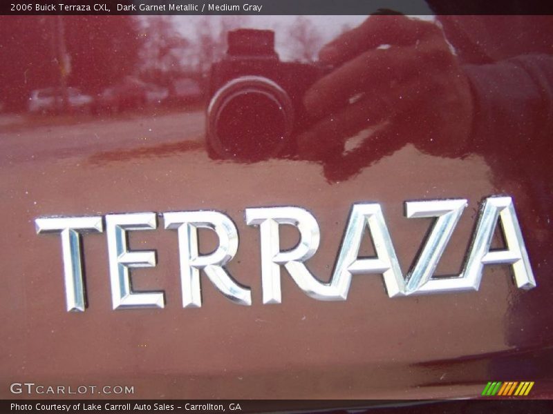 Dark Garnet Metallic / Medium Gray 2006 Buick Terraza CXL
