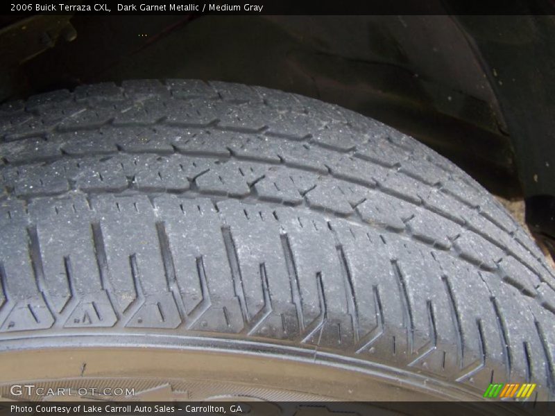 Dark Garnet Metallic / Medium Gray 2006 Buick Terraza CXL