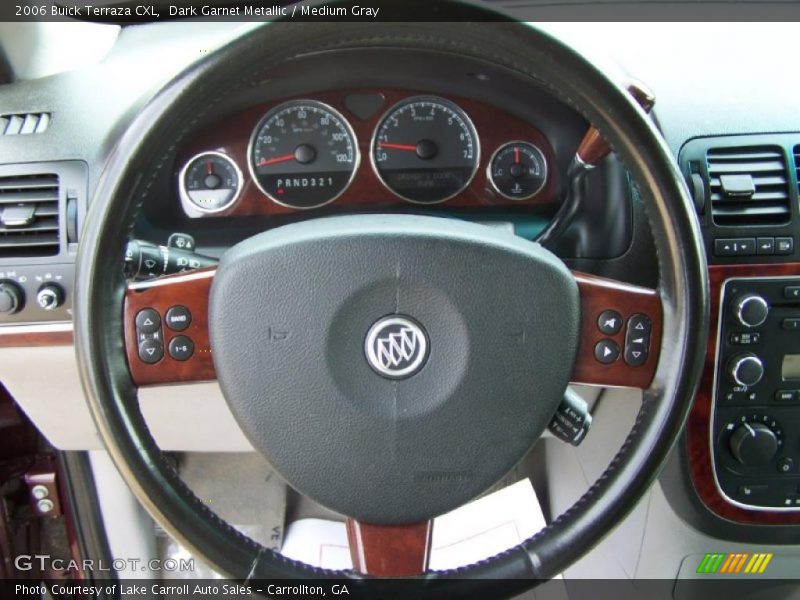 Dark Garnet Metallic / Medium Gray 2006 Buick Terraza CXL