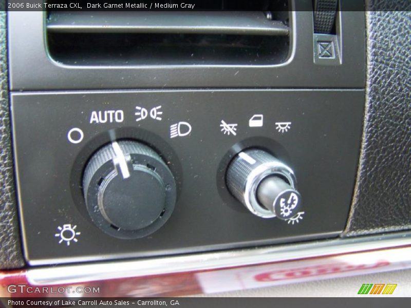 Dark Garnet Metallic / Medium Gray 2006 Buick Terraza CXL