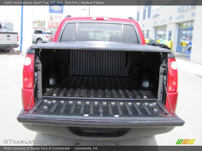 Red Fire / Medium Pebble 2005 Ford Explorer Sport Trac XLT 4x4