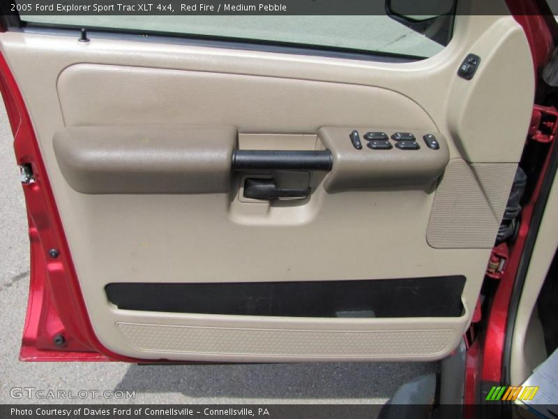 Red Fire / Medium Pebble 2005 Ford Explorer Sport Trac XLT 4x4
