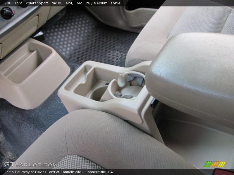 Red Fire / Medium Pebble 2005 Ford Explorer Sport Trac XLT 4x4