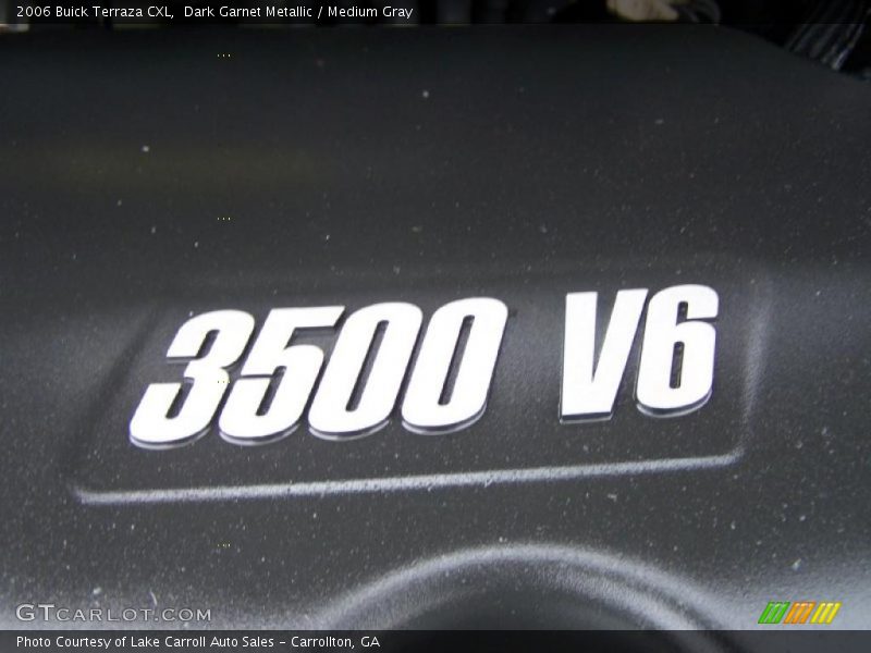 Dark Garnet Metallic / Medium Gray 2006 Buick Terraza CXL