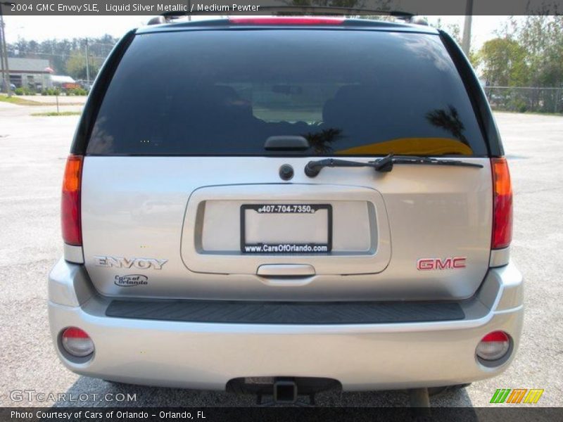 Liquid Silver Metallic / Medium Pewter 2004 GMC Envoy SLE
