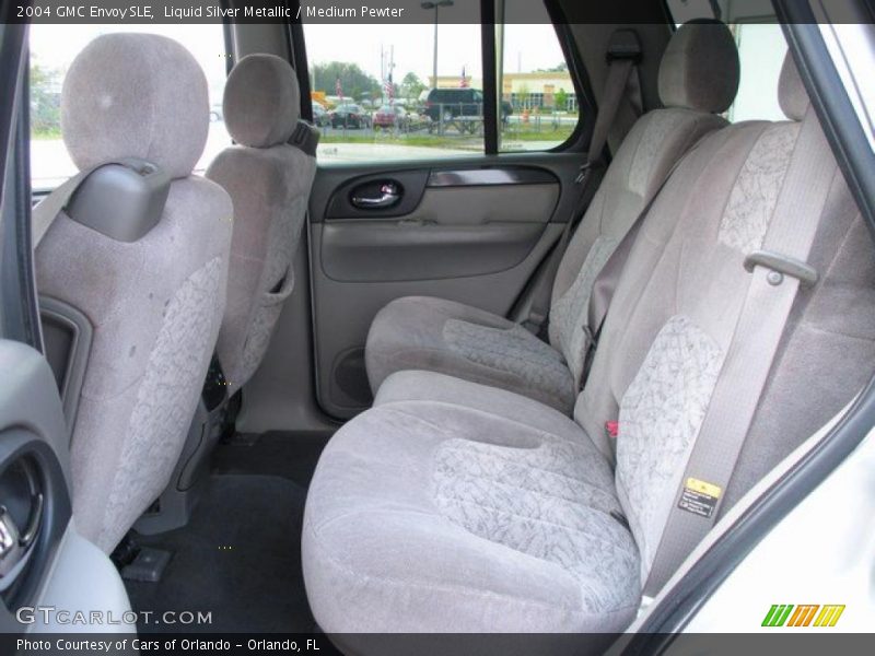 Liquid Silver Metallic / Medium Pewter 2004 GMC Envoy SLE