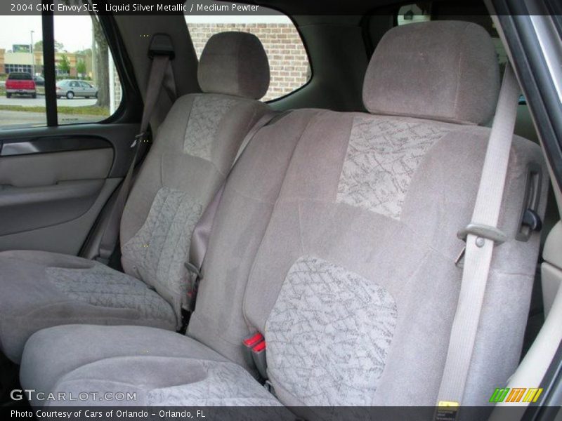 Liquid Silver Metallic / Medium Pewter 2004 GMC Envoy SLE